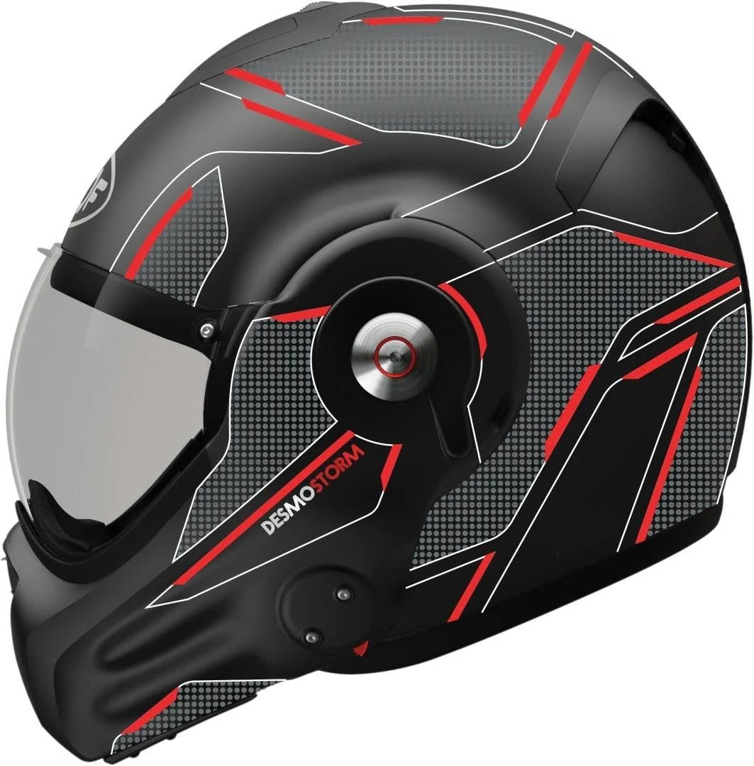 Black-Red Storm Helmet, Size Xs X634