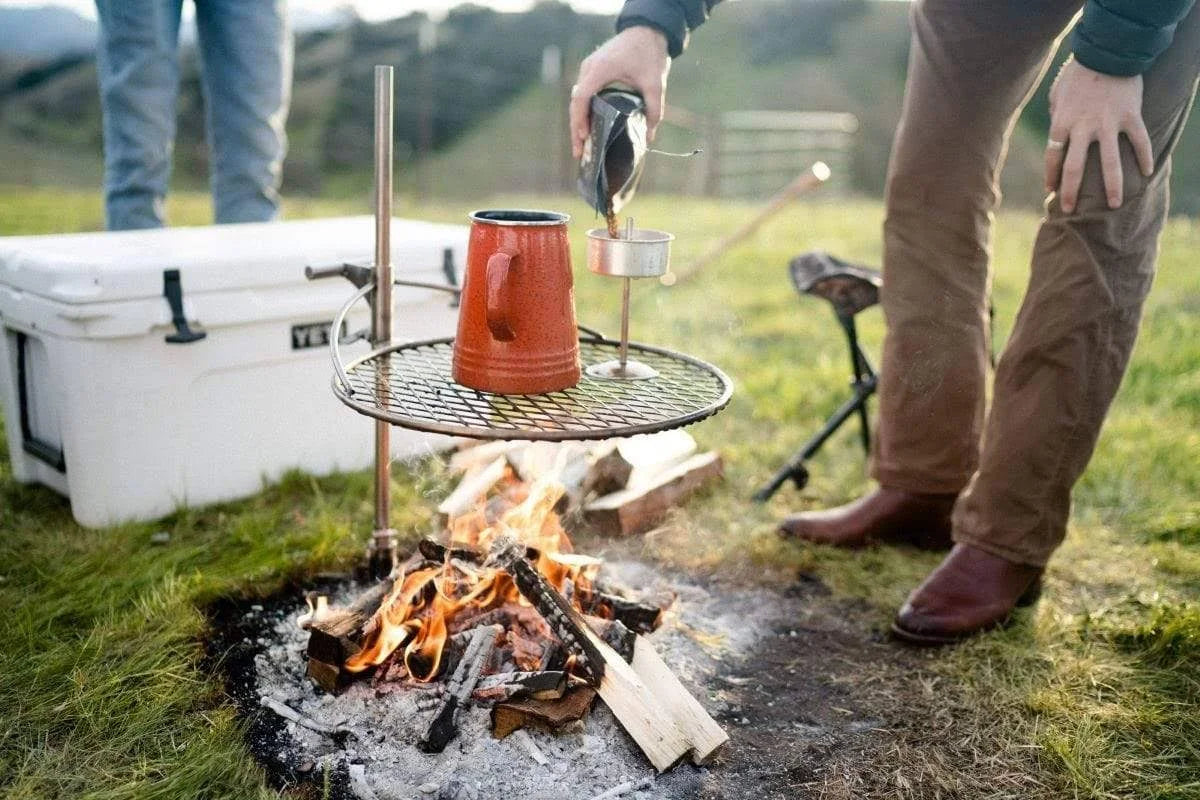Stainless Steel Portable Grilling Post J10303