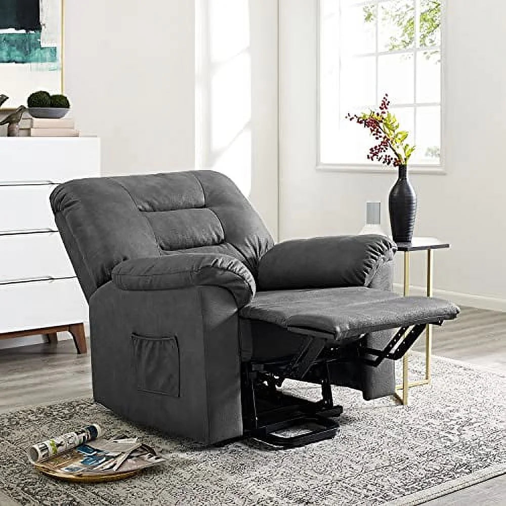 Gray Electric Lift Recliner Chair with Footrest N130143