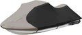 Waterproof 600D Heavy Duty Polyester PWC Cover Gray/Black Fits from 116"-125" 2 Seater R495