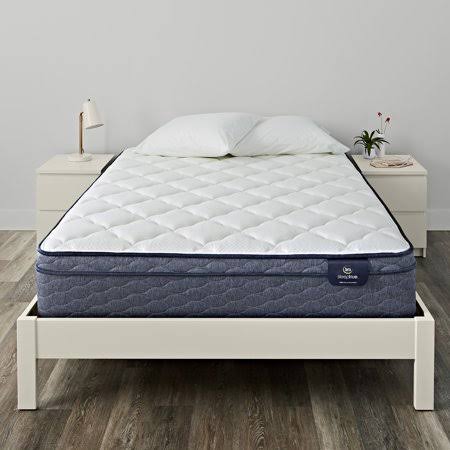 Twin Low Profile Eurotop Mattress Set with 6 inch Box Spring F716450