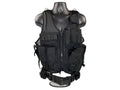 Black Molle Plate Vest with Pouch K3053