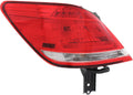 Tail Light Assembly Driver Side with Bulbs L721