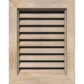 36-in W x 24-in H Vertical Gable Vent Unfinished Smooth Pine D400