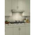 30 in. Convertible Under Cabinet Range Hood with Light in Stainless Steel E177