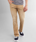 Khaki Straight Stretch Pant W77361