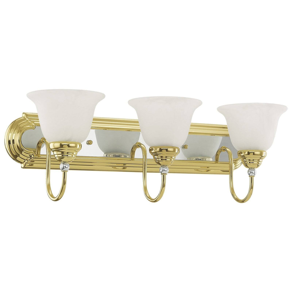 Chrome & Polished Brass Bath Light A995