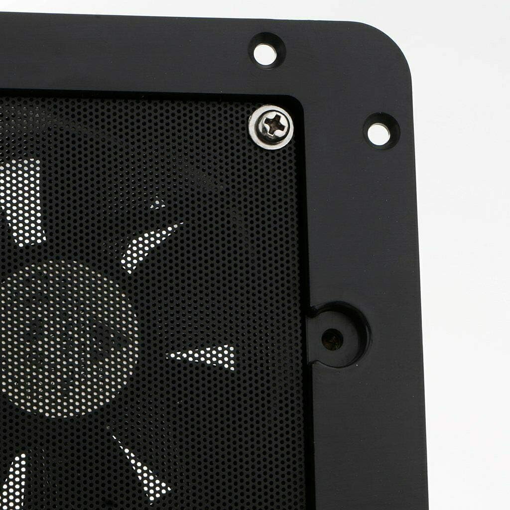 12V One-Way Ventilation Fan for Car RV Van (Black) I4801