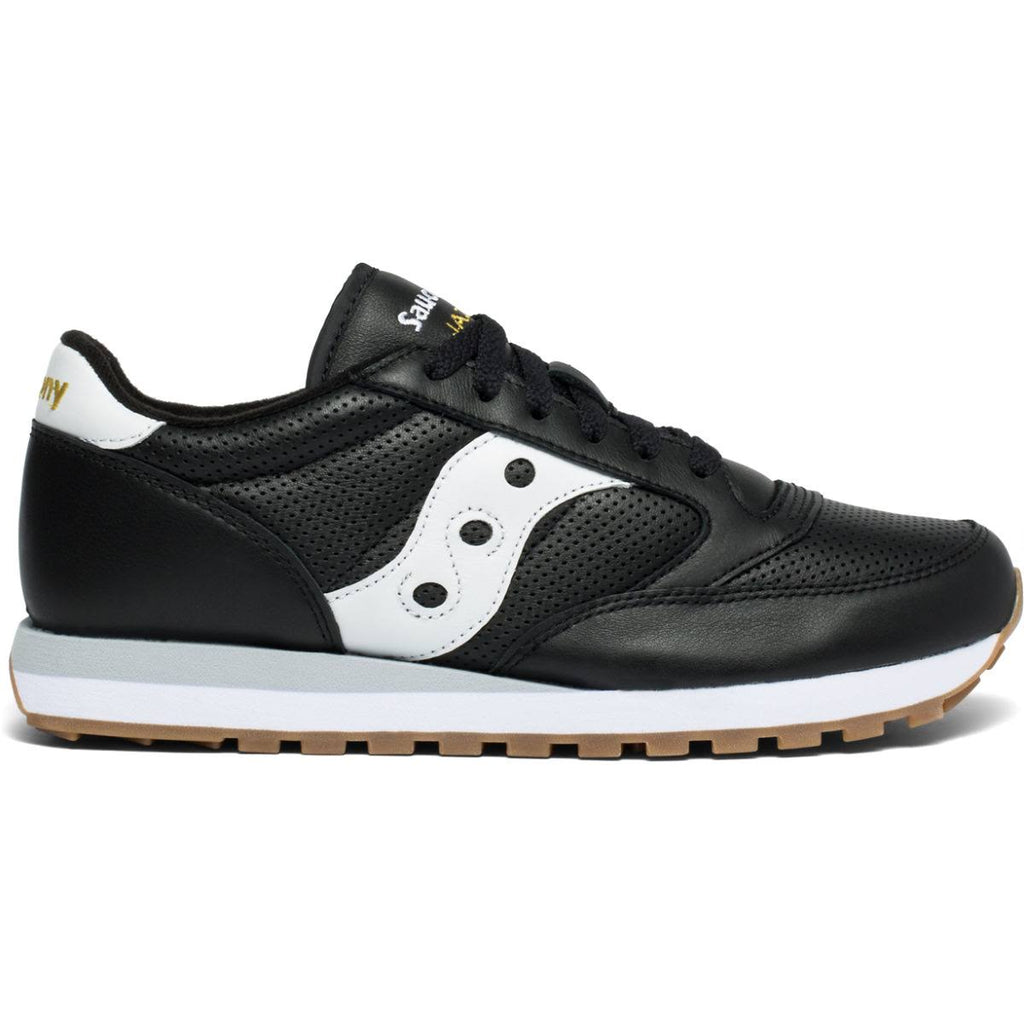 Leather Black White Jazz Original Shoes T8869