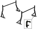 Steel Pickup Truck Ladder Rack Two Bar Set with Mounting Clamps K1556