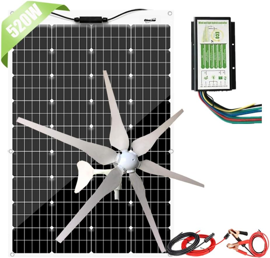 Flexible Solar Panel 120W 12V Monocrystalline Bendable B2469