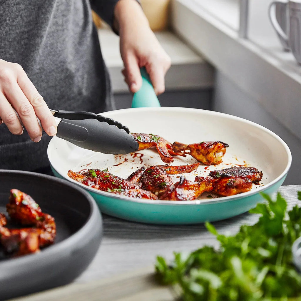 Turquoise Ceramic Nonstick 12" Frypan W937