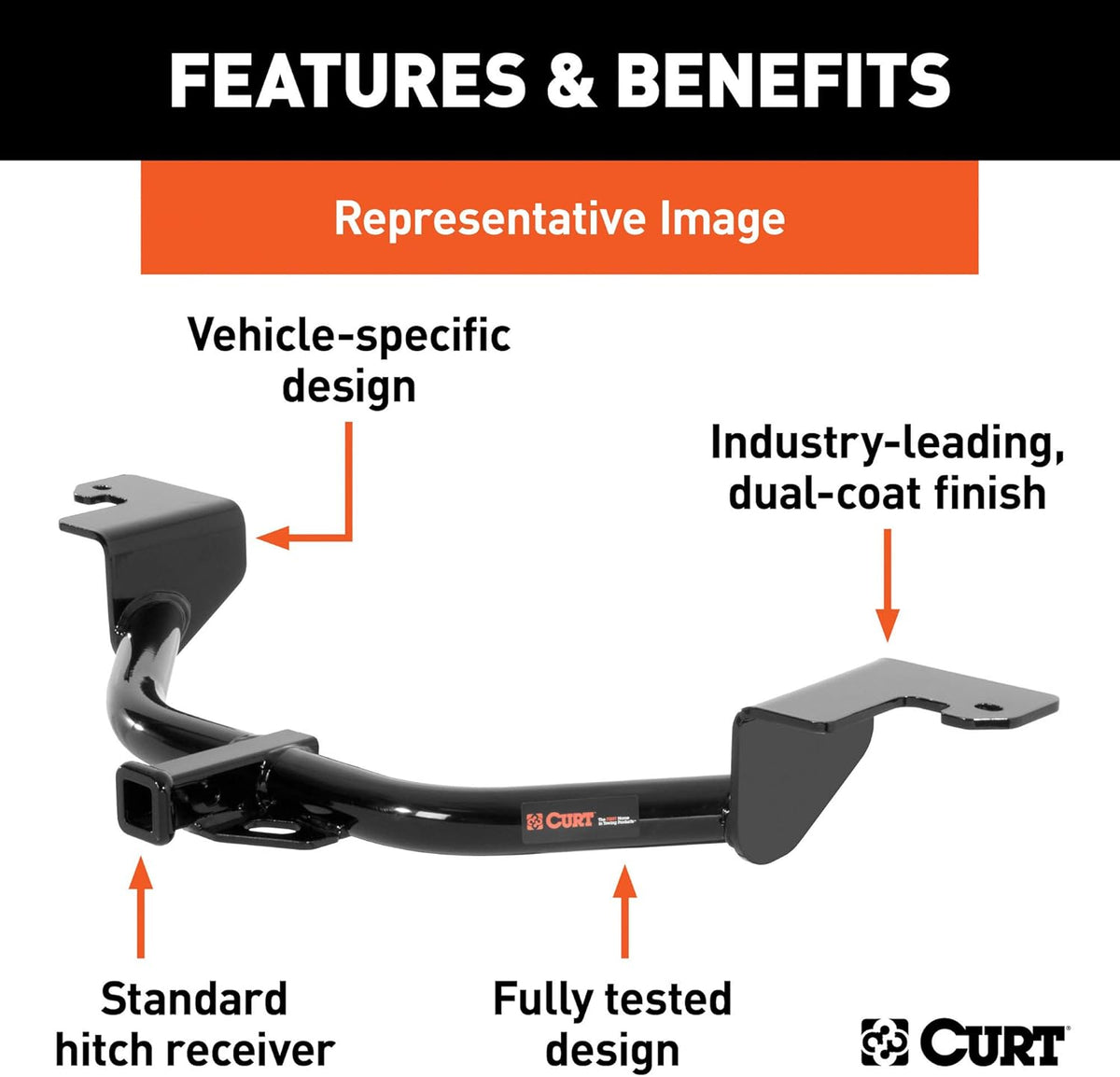 Class 2 Trailer Hitch with 1-1/4-Inch Receiver F18597