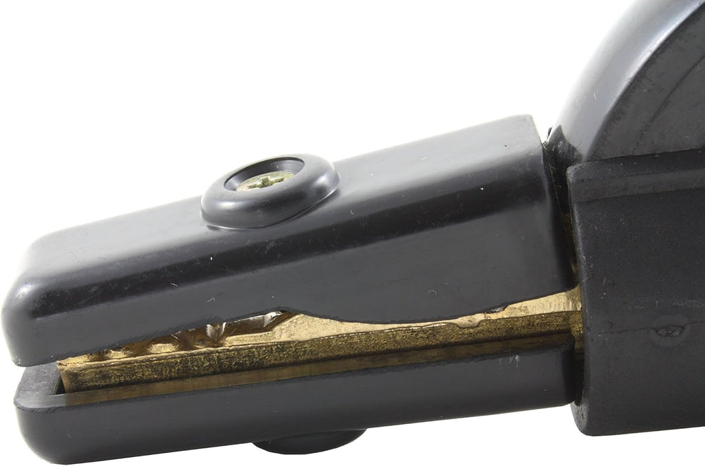 200 Amp Welding Leads Assembly Set with Dinse Connector, #2 AWG Cable, 15 Feet Each Lead J4491