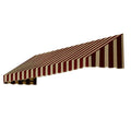 6.38 ft. Wide Brown/Tan Window Awning F945