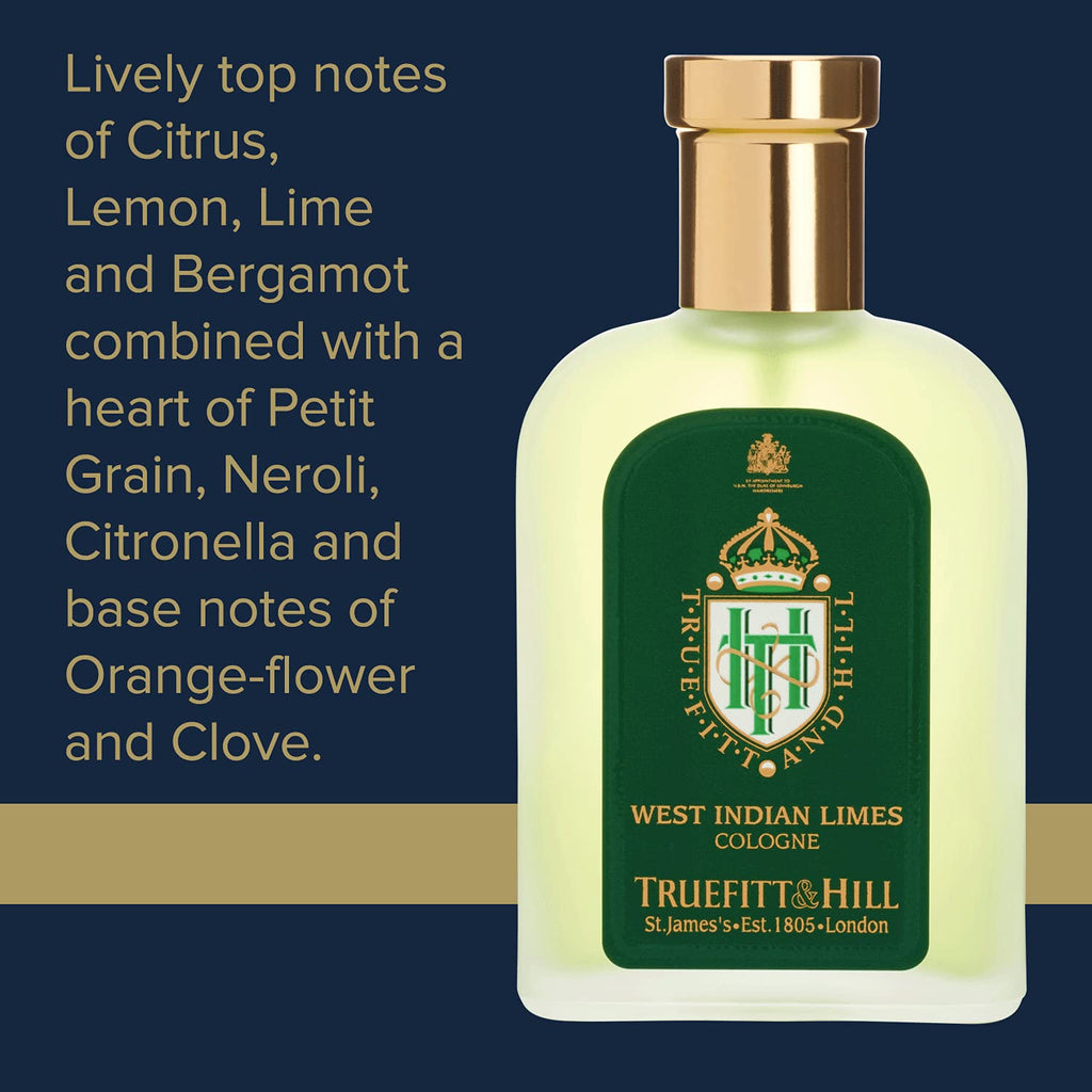 West Indian Limes Cologne, 3.38 ounces Pack of 2 E49333