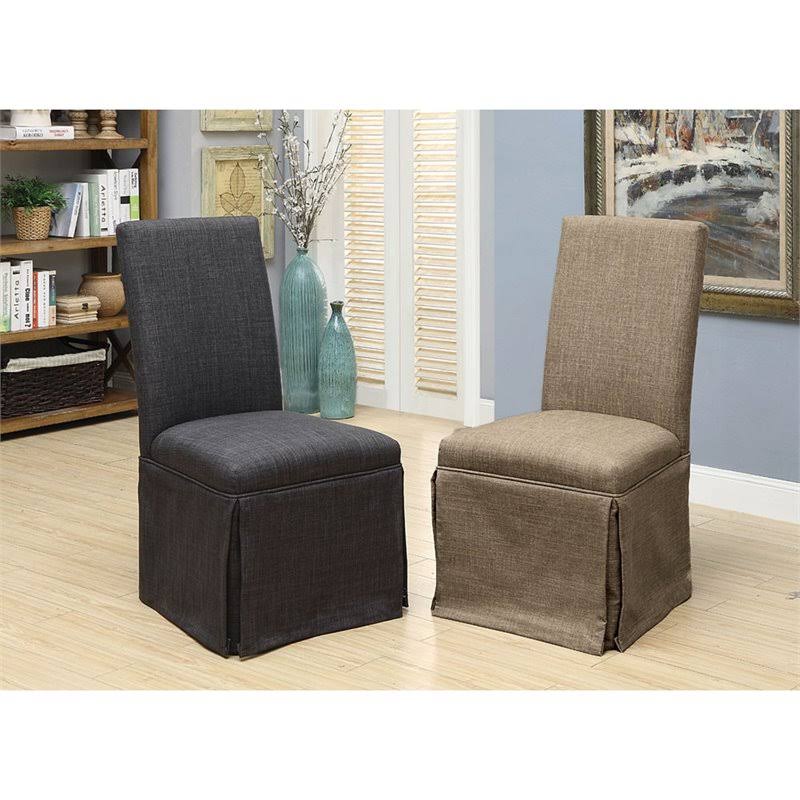 Brown Dining Side Chair (Set of 2) A39985