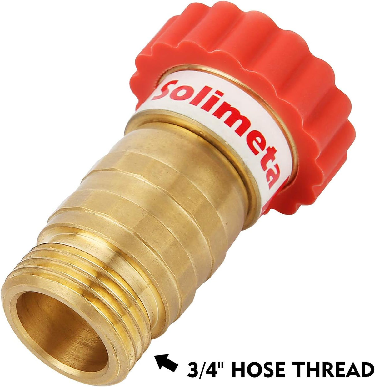 Lead-Free Brass Water Pressure Regulator, 40-50 psi, 3/4 Hose, Pack of 2 B59663