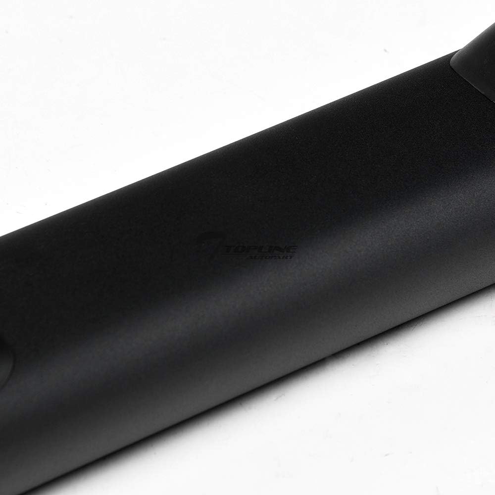 Matte Black Steel Side Step Nerf Bars E33102