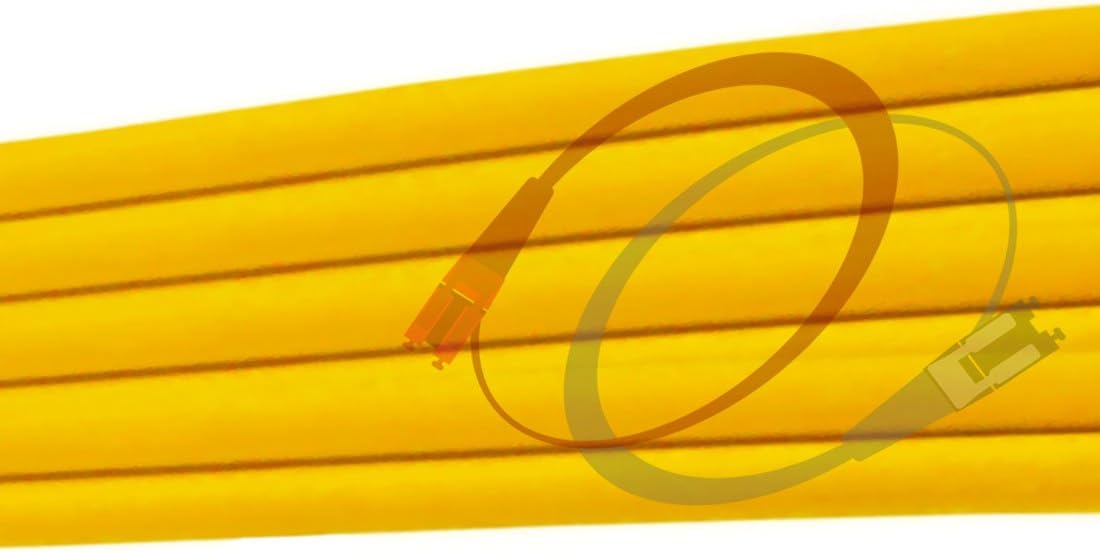 6Pk 3M OS2 LC LC Single Mode Fiber Patch Cables Duplex 9/125 Jumper Cord L358