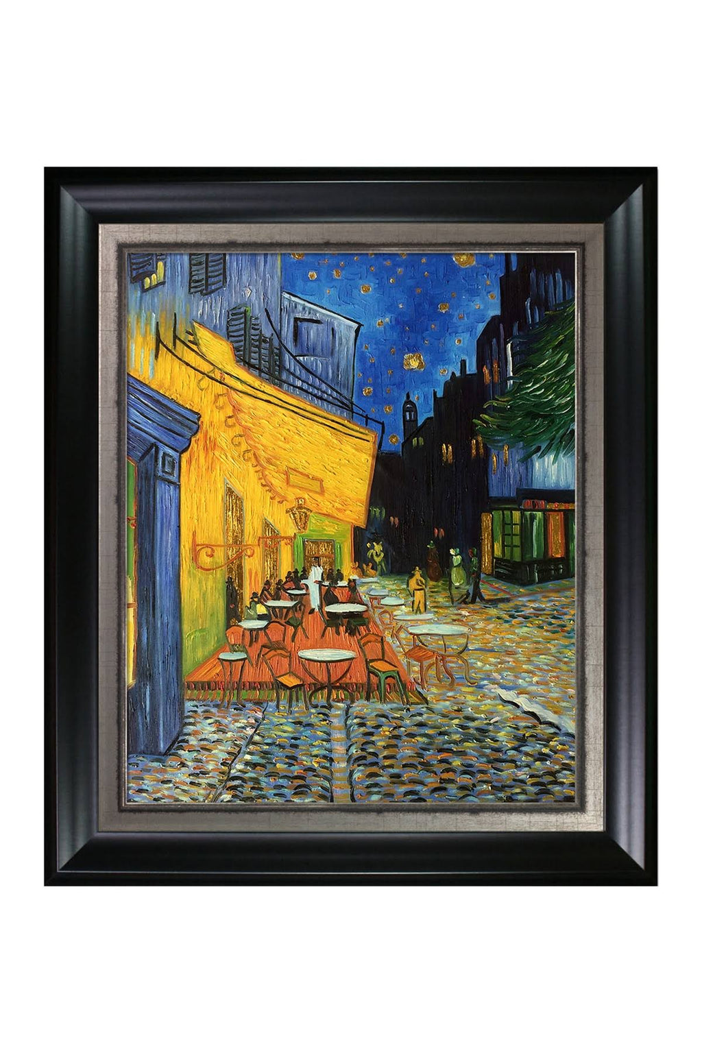 Hand Painted Framed Oil Reproduction on Canvas A590