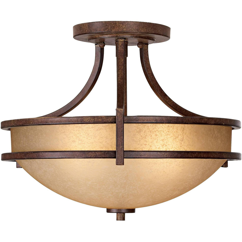 18x22 Wide Scavo Glass Ceiling Light Z7680