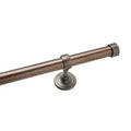 Metal Endcap Rod Set with Non-Telescopic Pole L72839