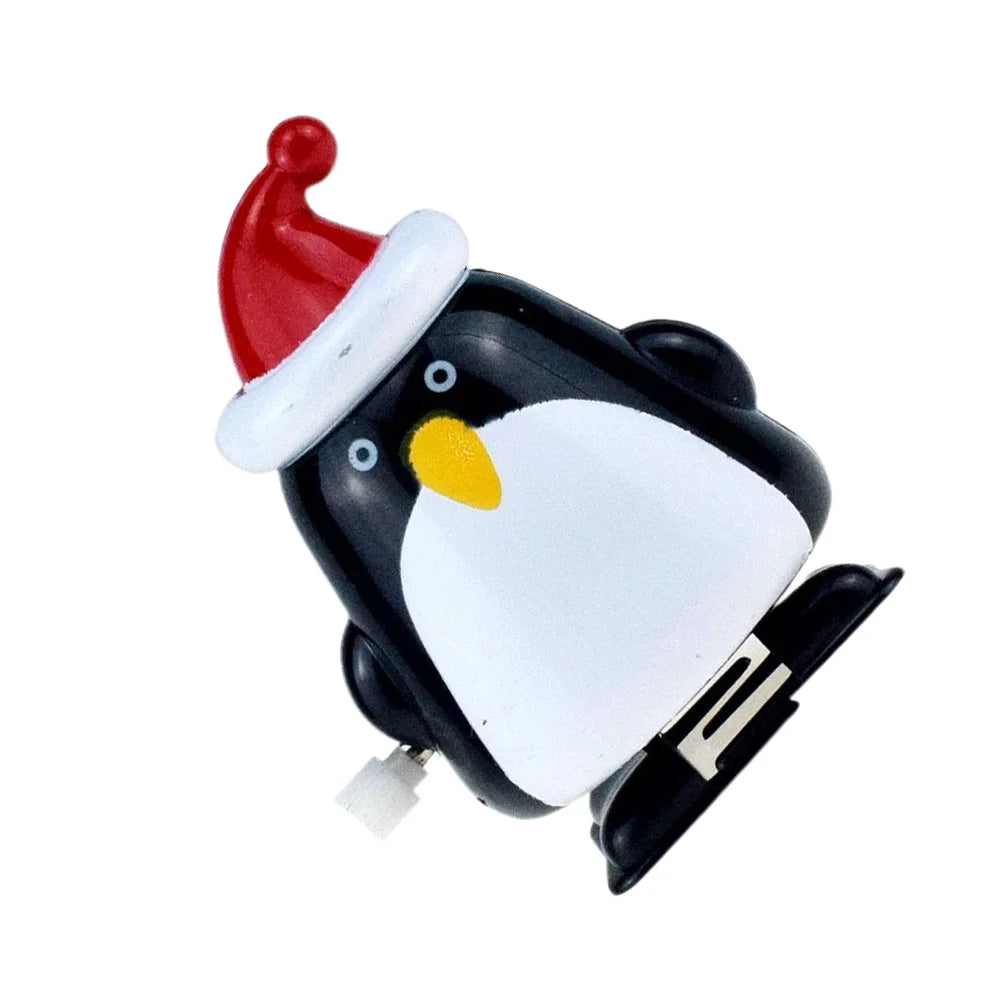 Christmas Clockwork Toy Penguin Wind Up Toys U7604