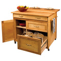 Natural Birch Kitchen Cart M62285