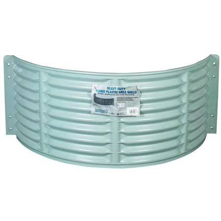 Plastic Area Window Well 37 by 16 by 18 inch High Case of 3 A343892