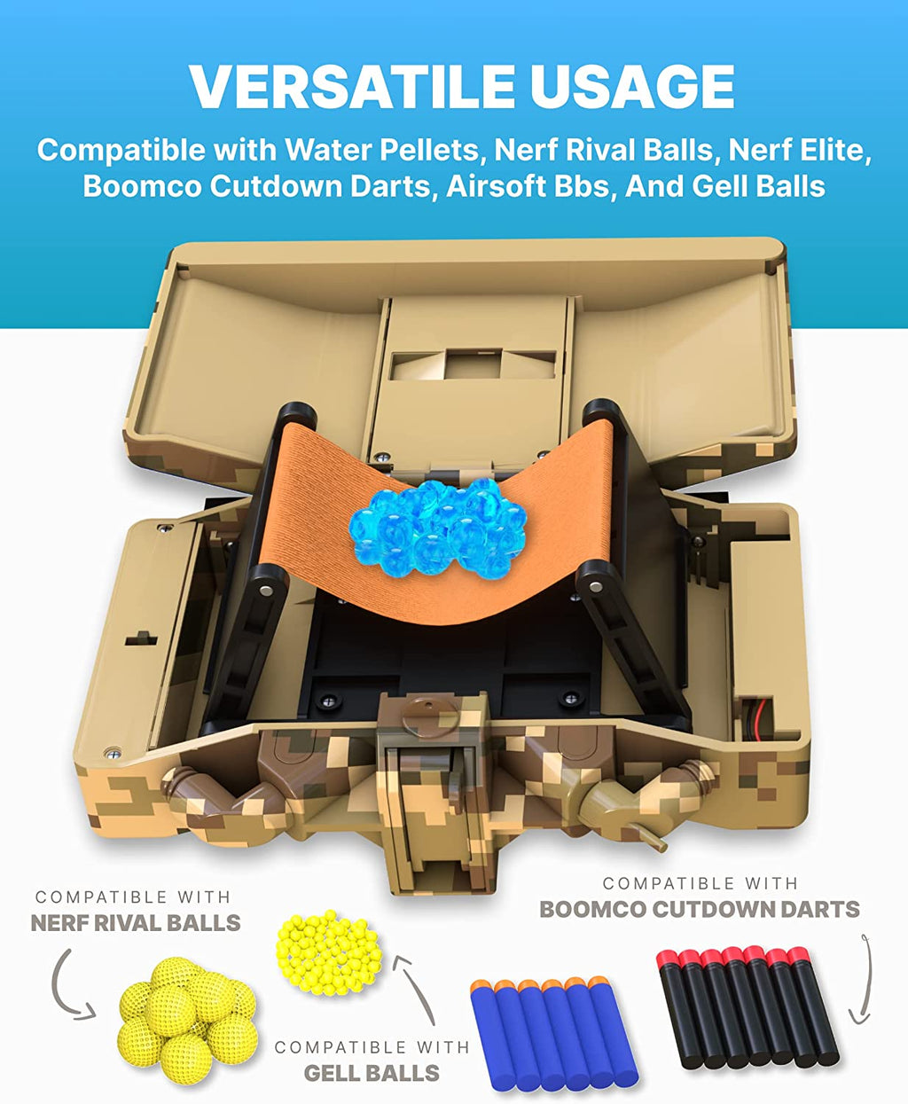 Brown Plastic Claymore Toy, 1 Pack E4049