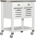 White Kitchen Cart G108