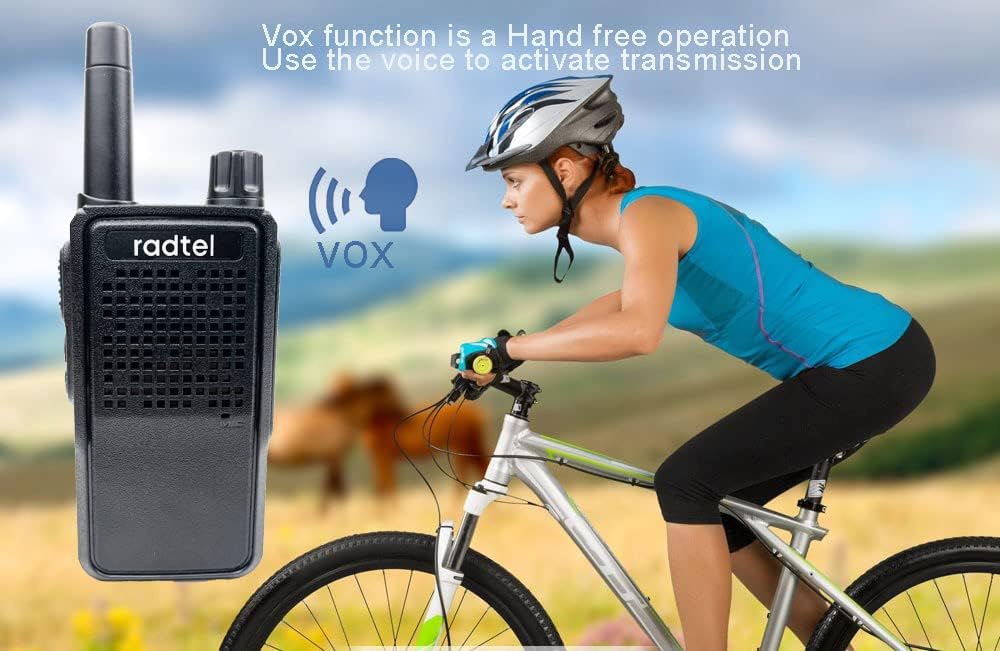 4 Pack Rechargeable Two Way Radio Walkie Talkies X6387