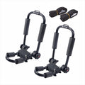 1 Pair Foldable J-Bar Kayak Roof Rack Carrier for SUV Truck Crossbars V3418
