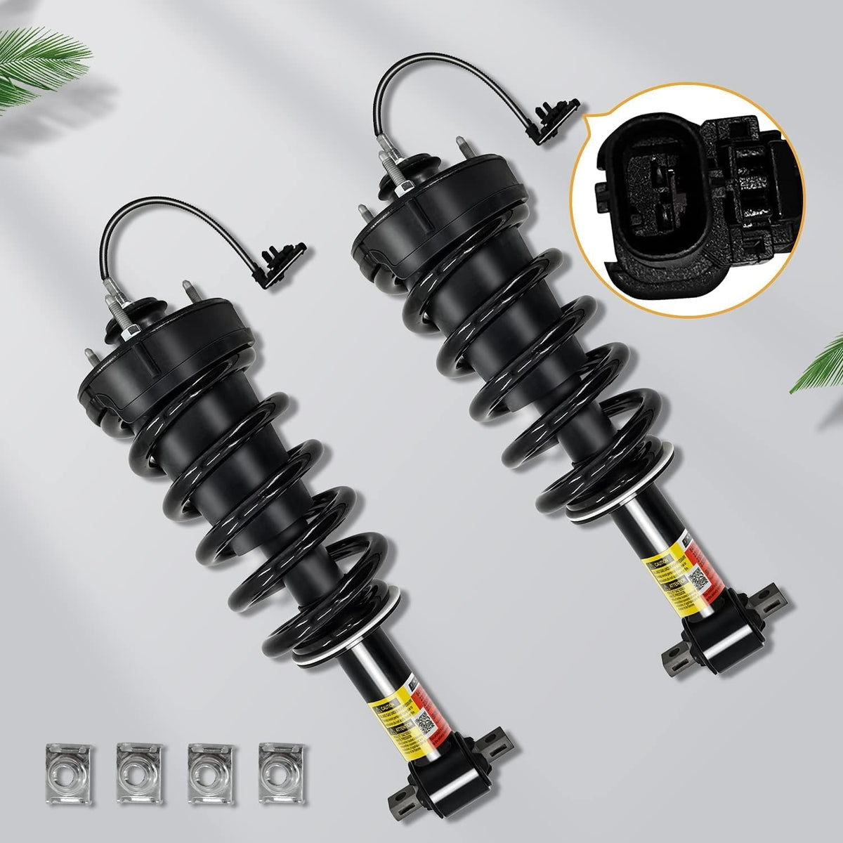 Front Shock Absorbers 2PCS Magnetic Struts Assembly Z19659