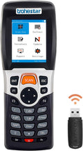 Wireless Barcode Scanner and Collector Portable Data Terminal USB 1D PDT with 2.2 Inch TFT Color LCD Screen V256