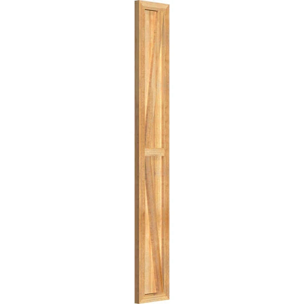 Framed Board-n-Batten Shutters with Z-Bar, Rough Sawn Western Red Cedar J679159