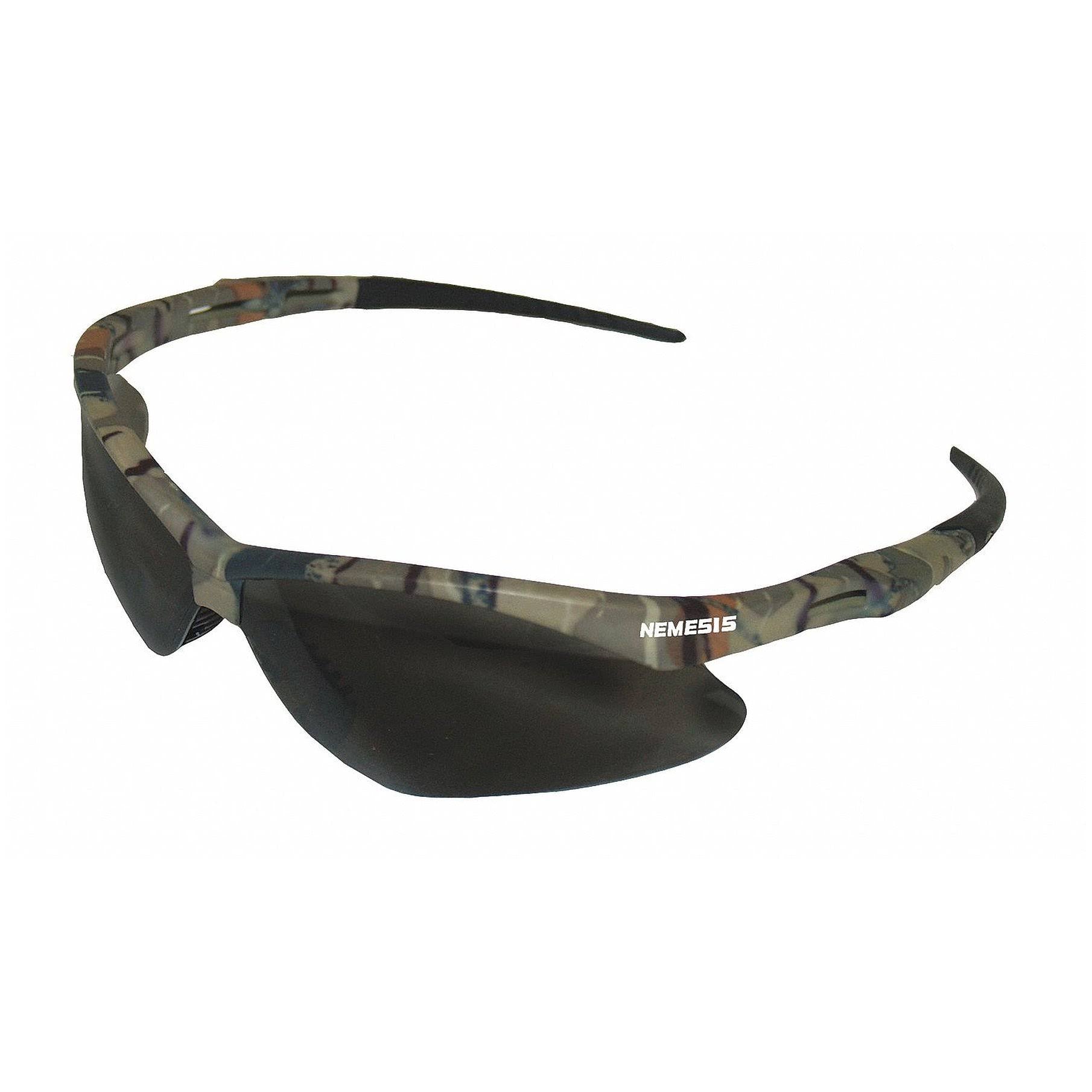 Camo Frame Smoke Anti-Fog Safety Glasses O871
