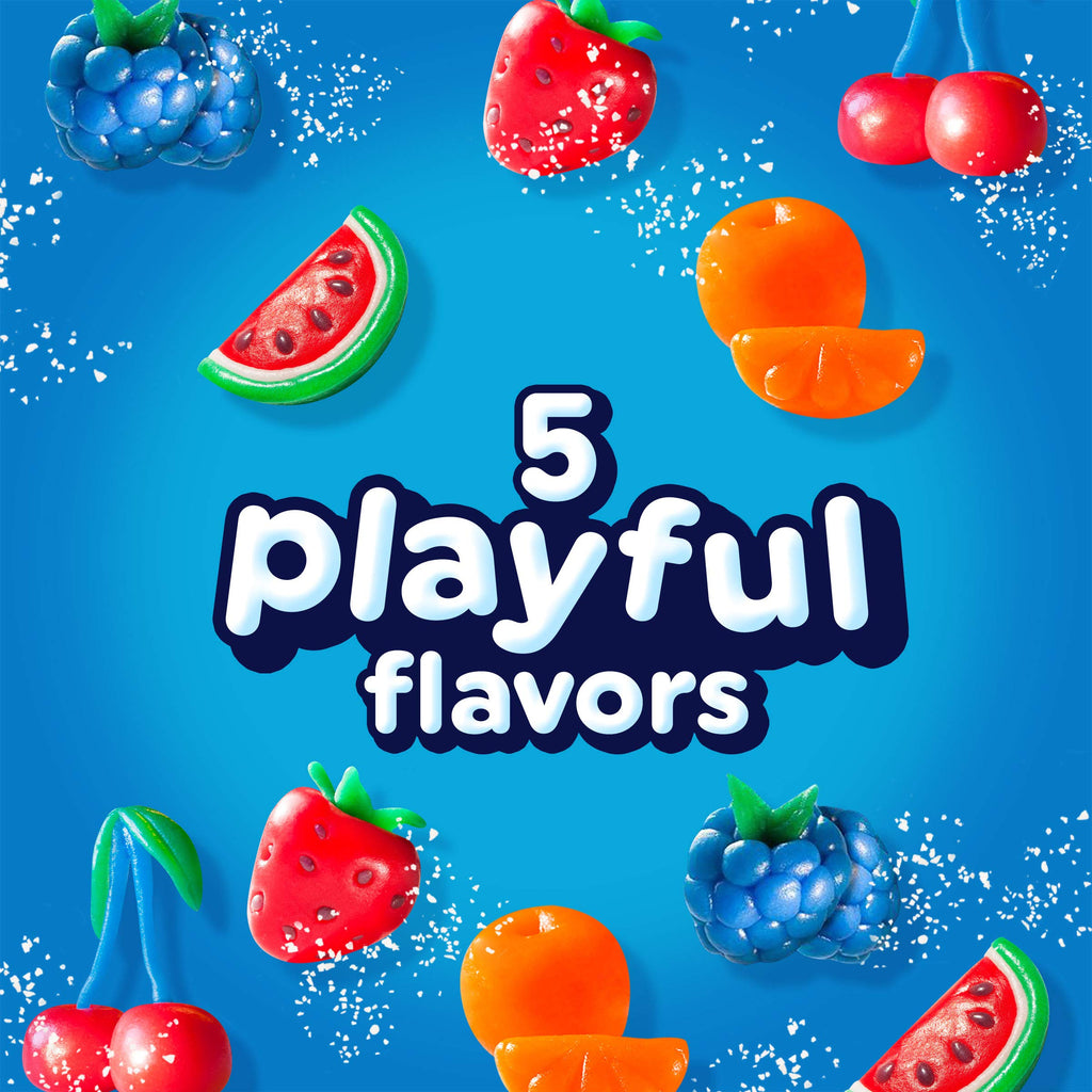 Soft Filled Bites Candy, Assorted Flavors, 6Oz Bag, Box Of 12 Bags Z6859