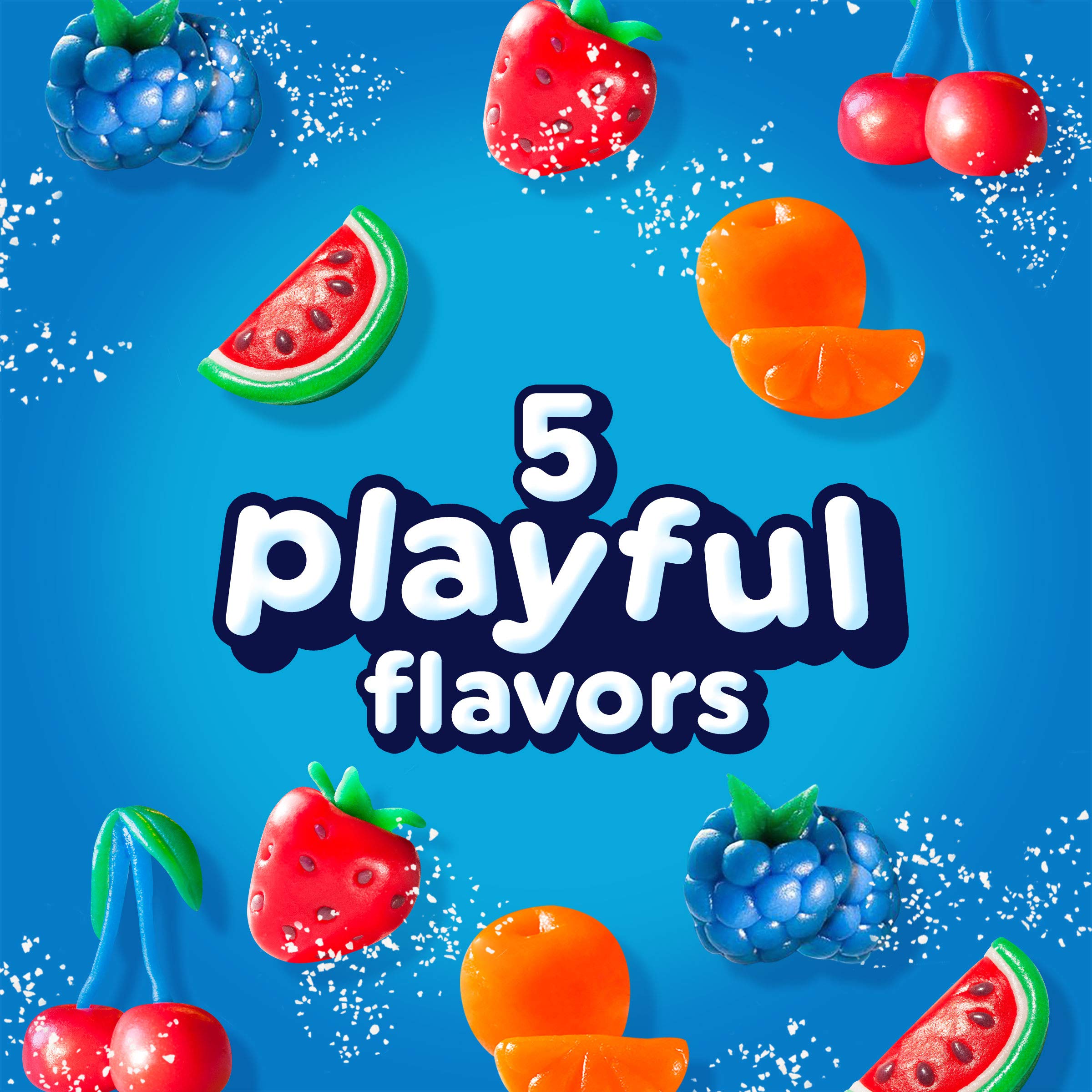 Soft Filled Bites Candy, Assorted Flavors, 6Oz Bag, Box Of 12 Bags Z6859