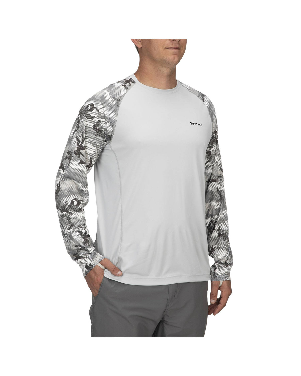 Solarflex Crewneck Steel / M R4271
