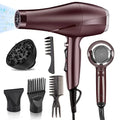 2000 Watt Negative Ionic Hair Dryer with Diffuser Concentrator Comb U402