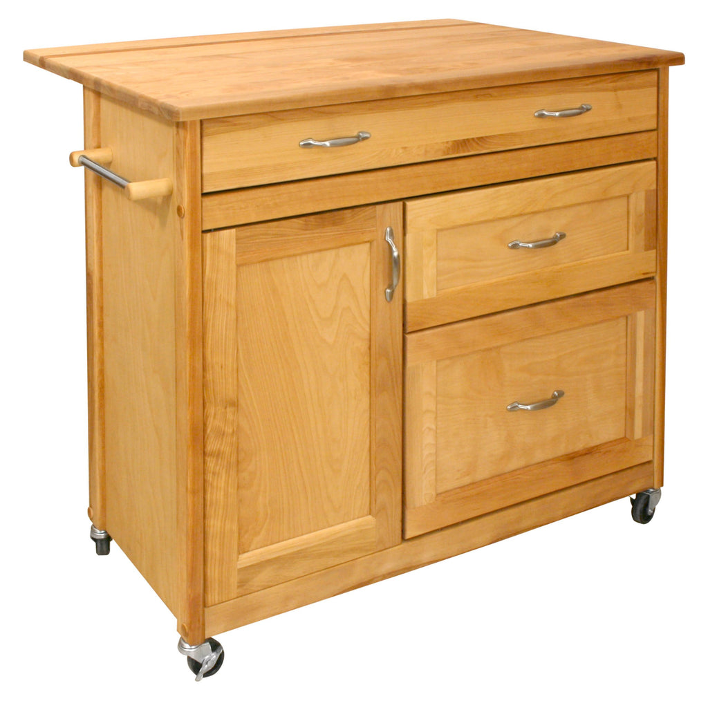 Natural Birch Kitchen Cart M62285