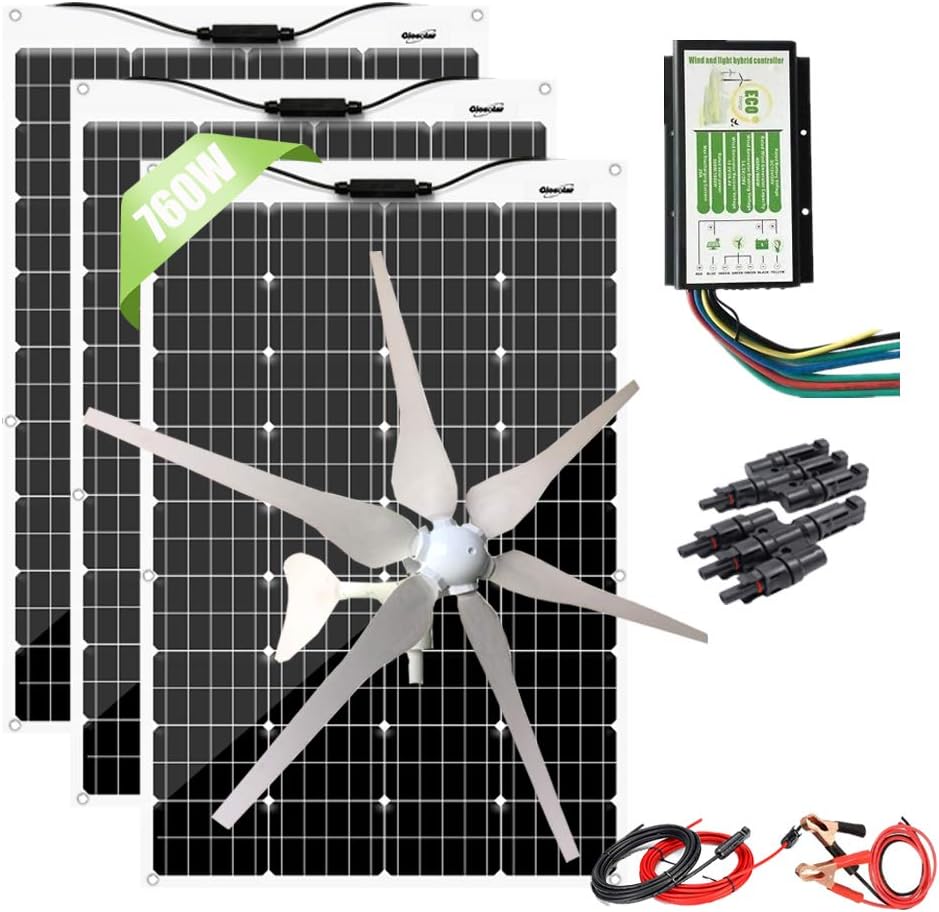Flexible Solar Panel 120W 12V Monocrystalline Bendable B2469