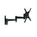 Black Full Motion Wall Mount for Flat Panel TV B55614