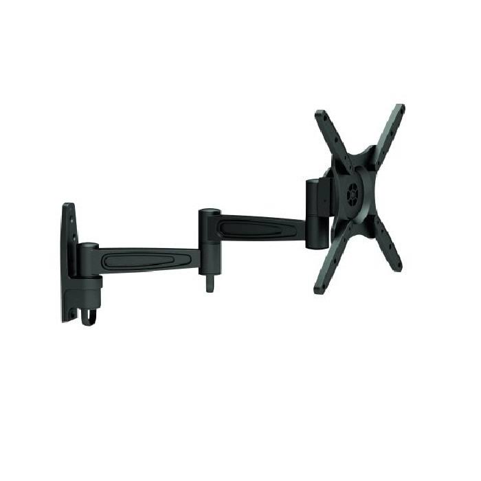 Black Full Motion Wall Mount for Flat Panel TV B55614
