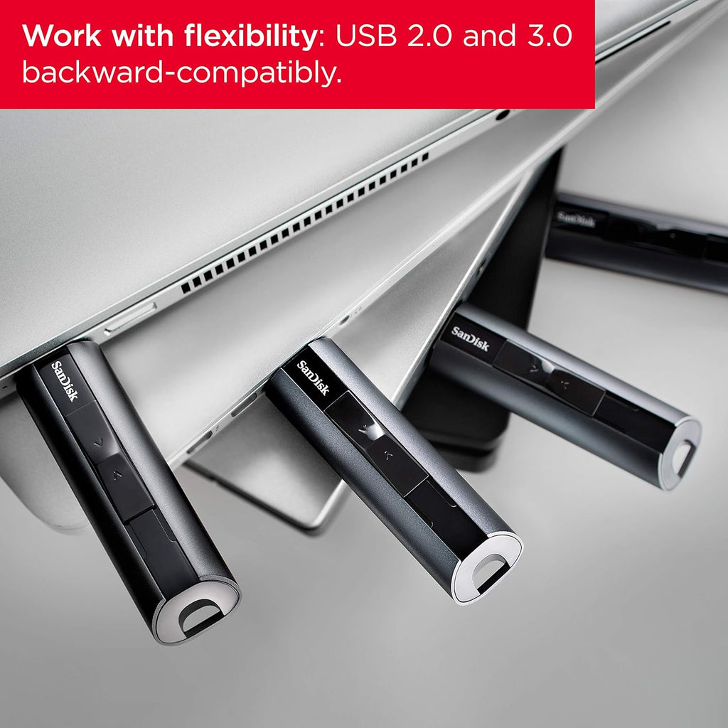 256GB USB 3.2 Solid State Flash Drive Pack of 2 D981364