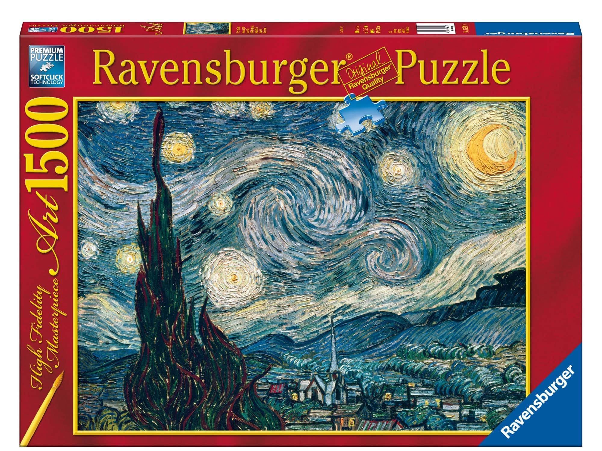 1500 Pieces Jigsaw Puzzle Van Gogh Starry Night B7846