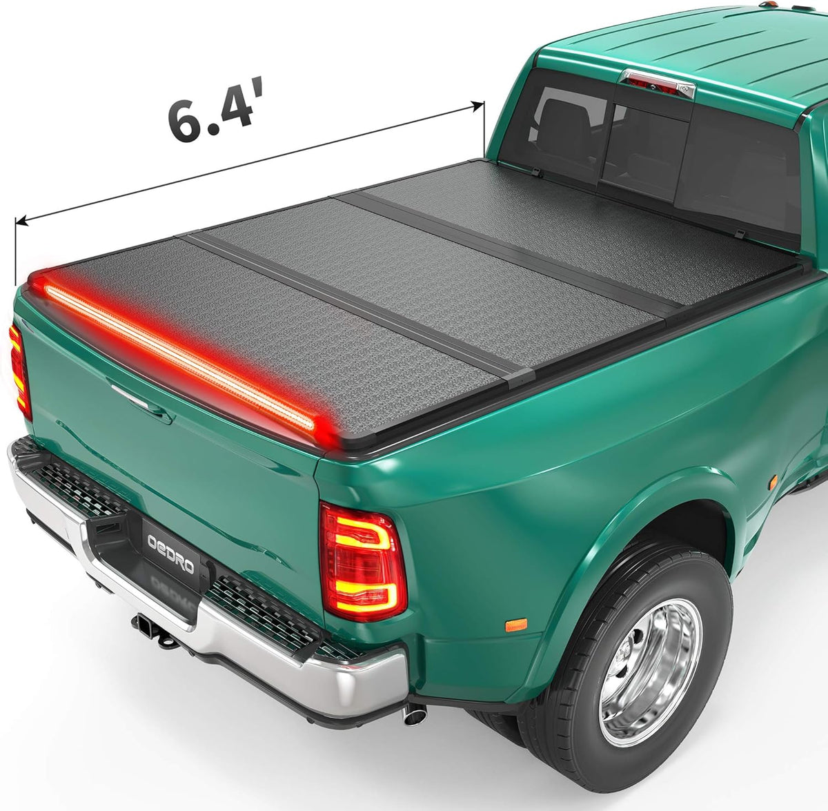 Soft Roll Up Truck Bed Tonneau Cover for 8 Ft Bed W4253