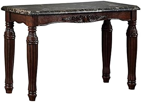 Espresso Wood Console Table F50215